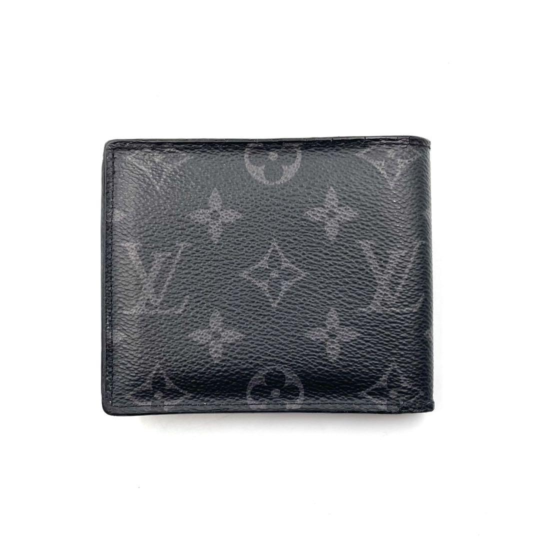 《超美品》ルイヴィトン 折り財布 モノグラム エクリプス マルコ ICチップ搭載
