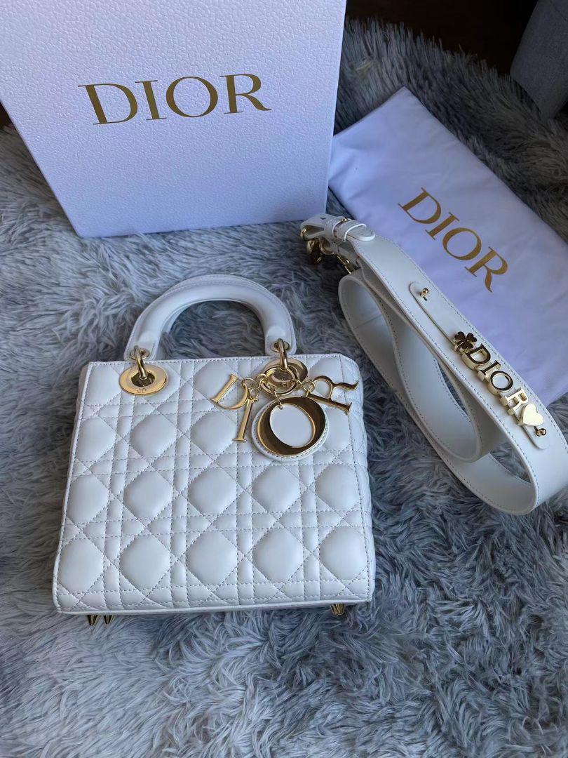 LADY DIOR MY ABCDIOR バッグ カナージュ ラムスキン