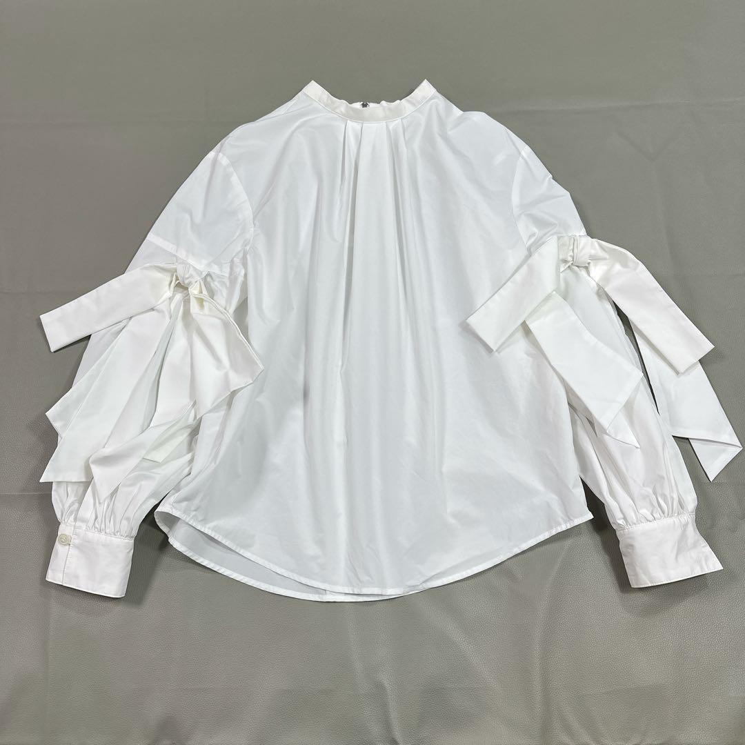 入荷now 口コミ ROPÉ ET 美品୨୧ADAM 2WAYスリーブシャツ 白高価 長袖シャツ トップス