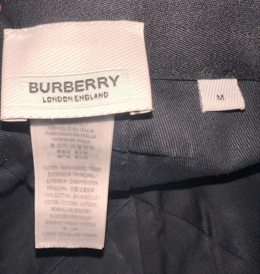 Burberry バーバリーストライプキャップ　M