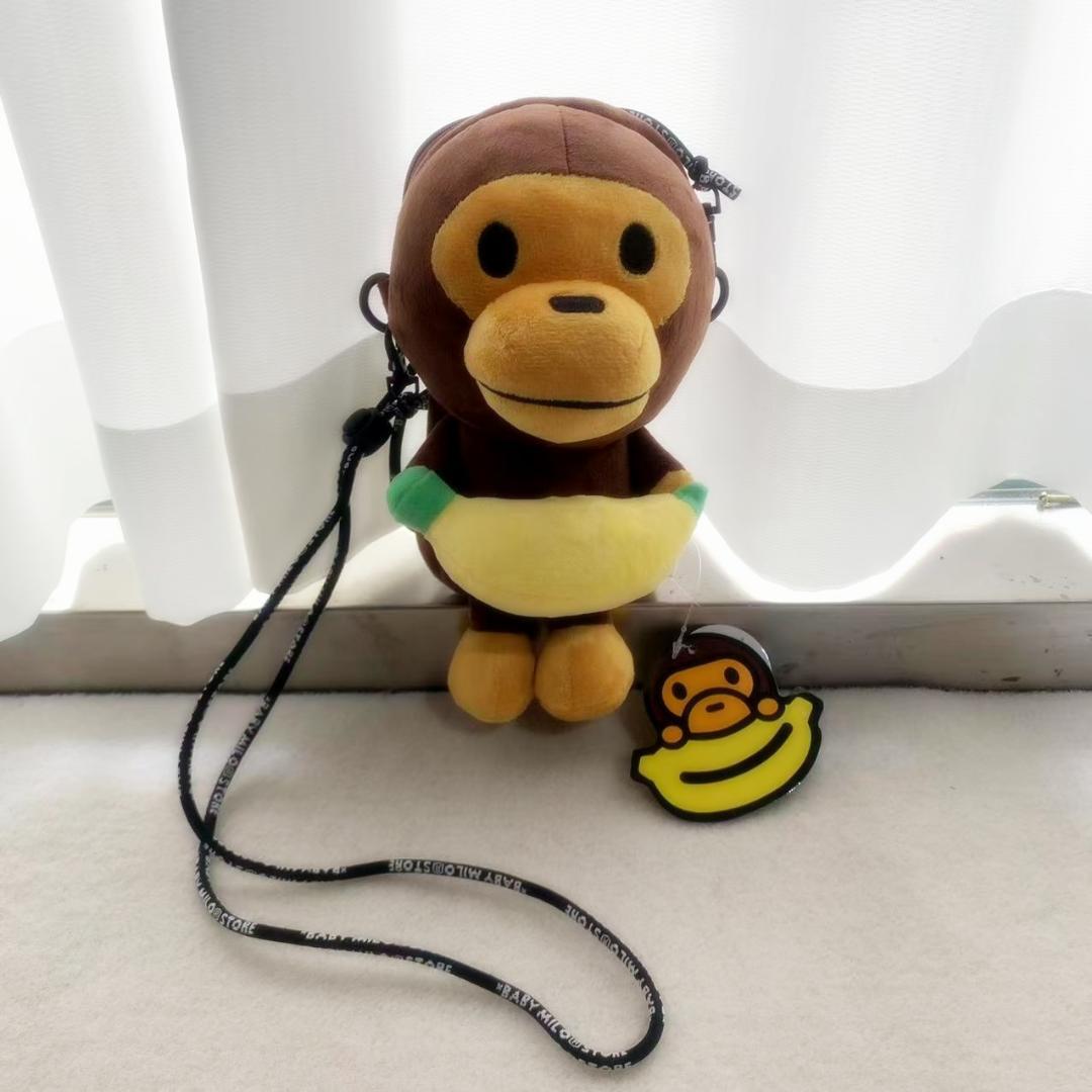 《美品》BABY MILO STORE 携帯 ショルダーバッグ バナナ