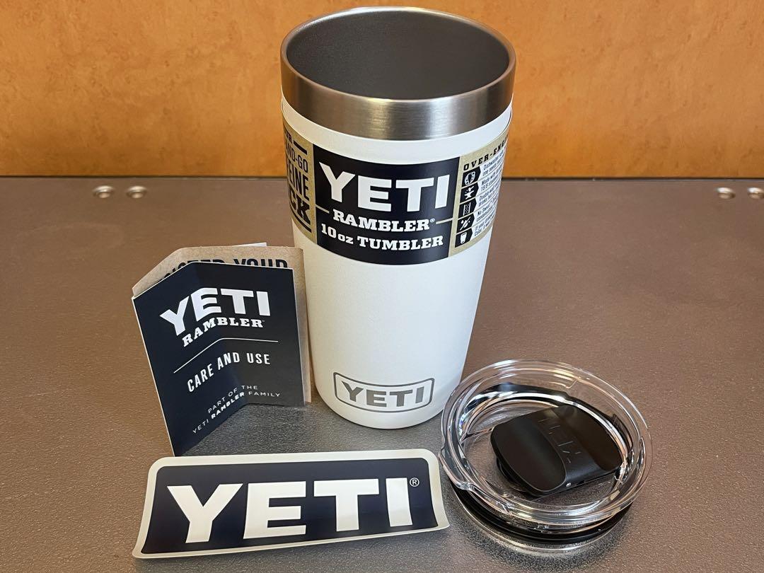 新品 YETIランブラー 真空断熱タンブラー 10oz ホワイト
