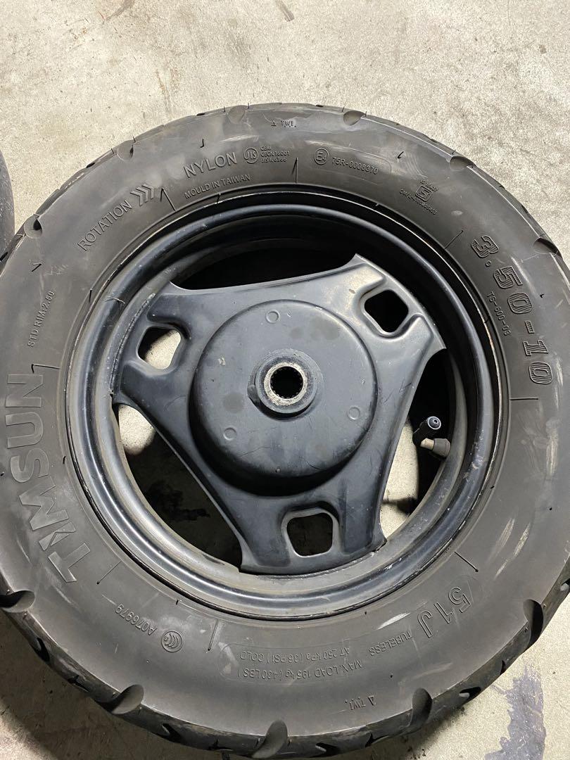 アドレスv125g ホイール、キャリパー