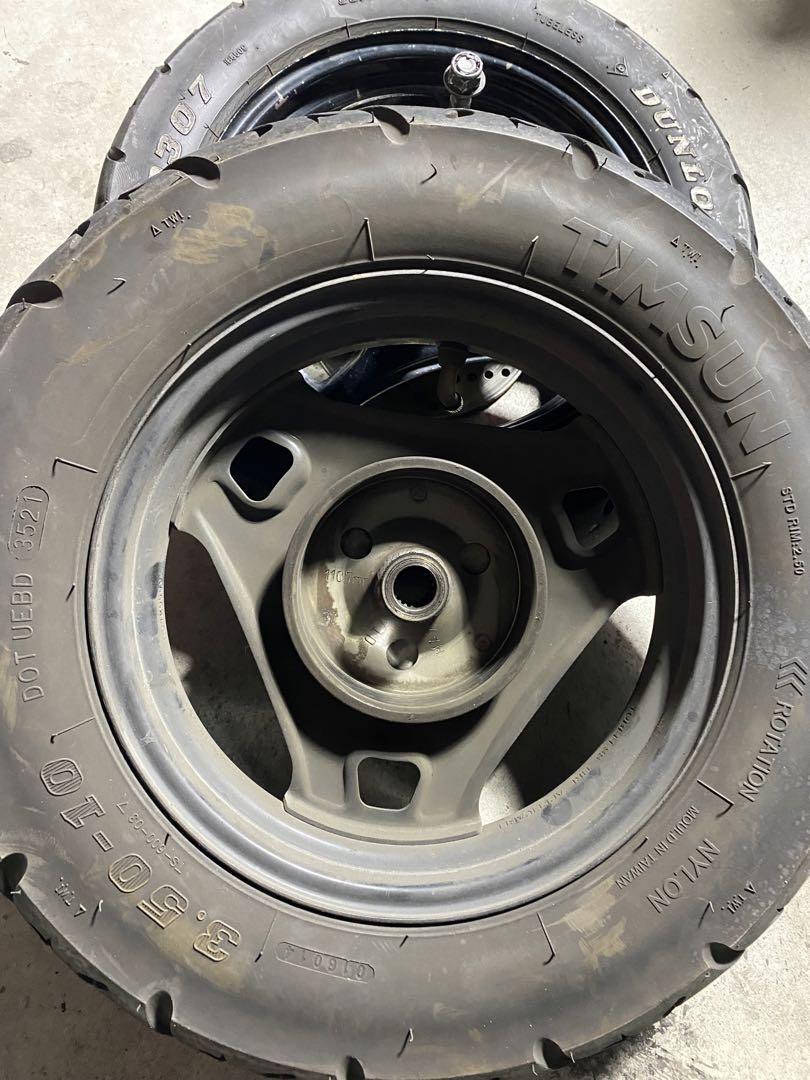 アドレスv125g ホイール、キャリパー