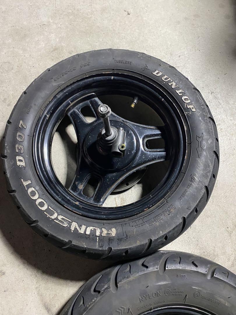 アドレスv125g ホイール、キャリパー