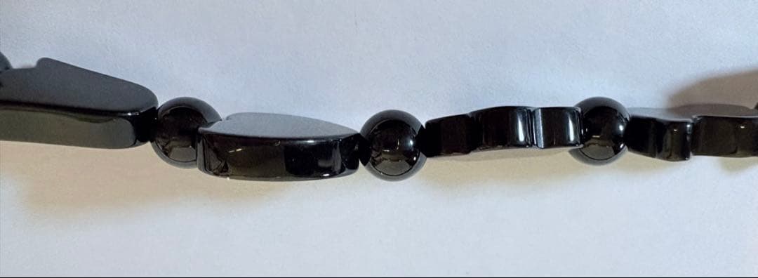 TOUS トウス ブラック オニキス ロング ネックレス クマ ハート ハナ TOUS トウス ブラック オニキス ロング ネックレス クマ ハート ハナ