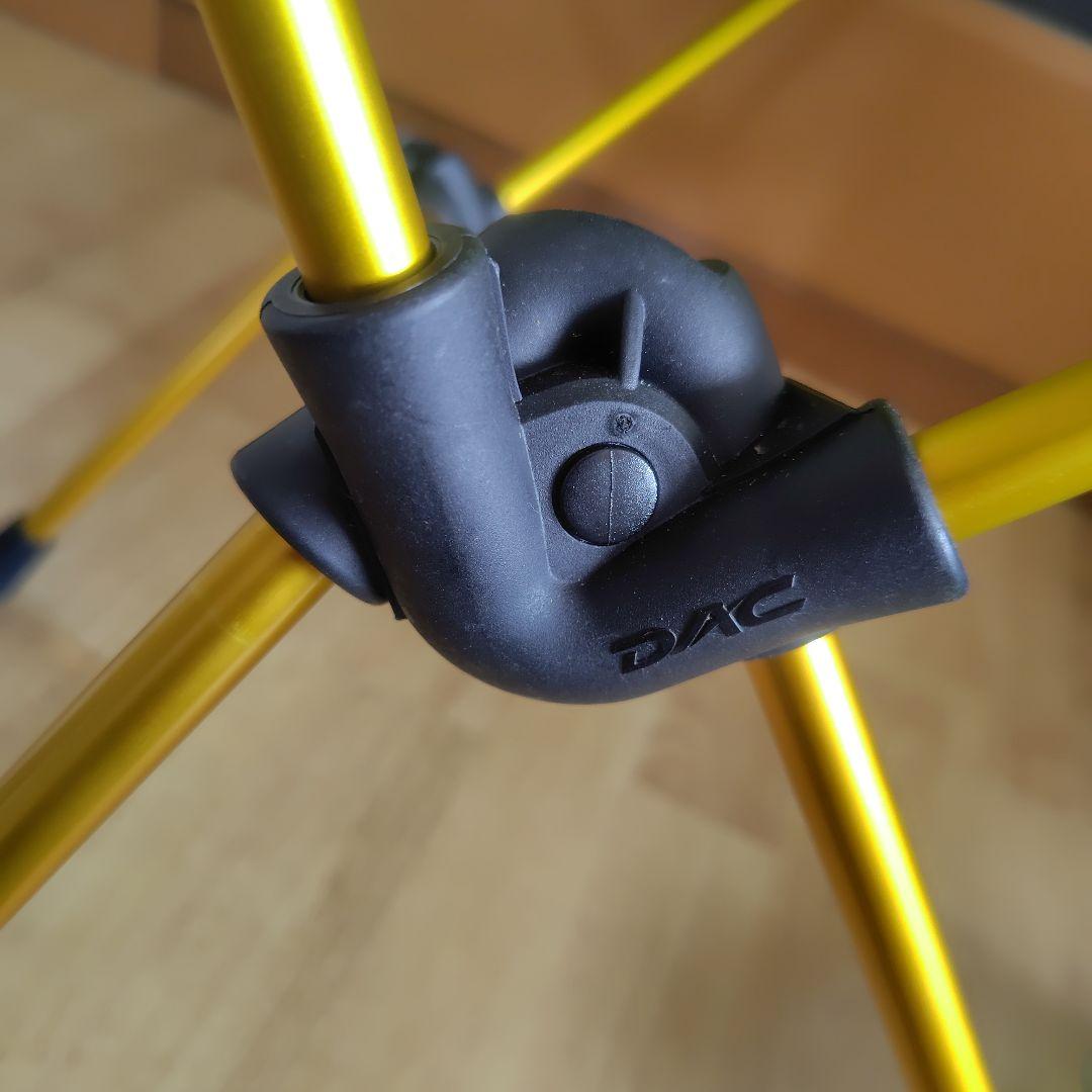 Helinox チェアワン　アウトドアチェア　イエロー