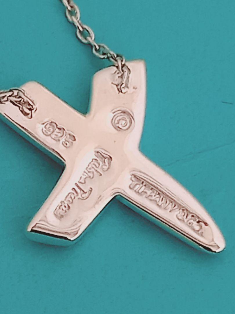 美品 TIFFANY ティファニー パロマ ピカソ キス シルバーネックレス