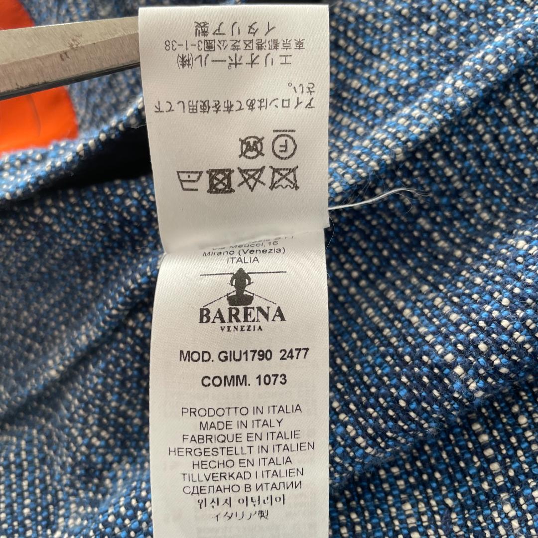 BARENA 46 (jb) バレナ ニット テーラードジャケット ダブル