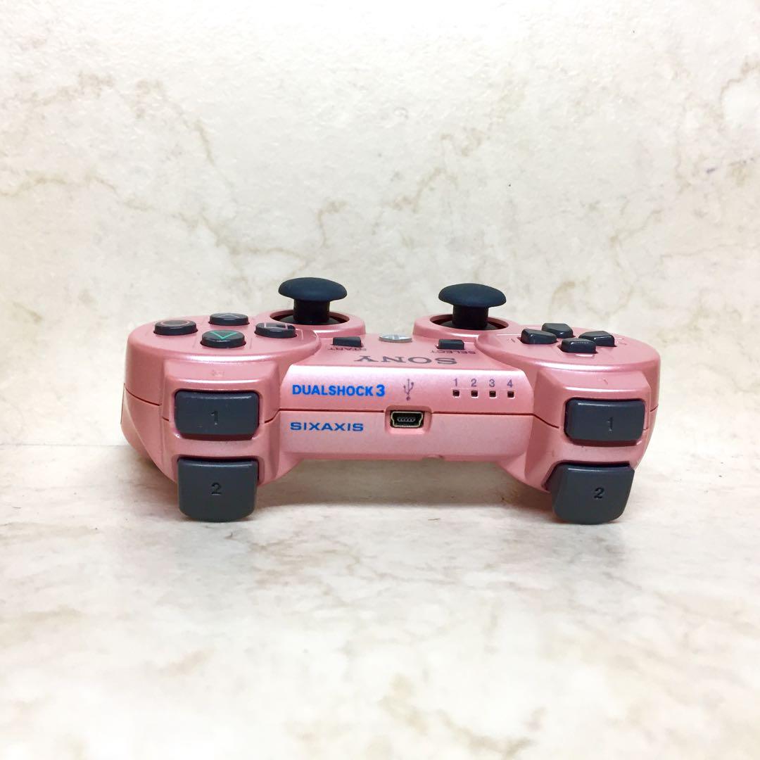 ○完動品○SONY PS3 コントローラー DUALSHOCK3キャンディピンク
