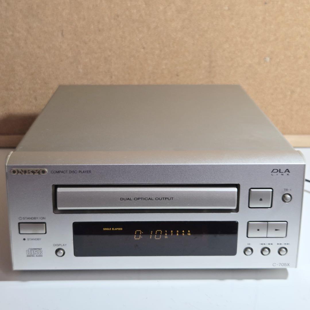 オンキヨー ONKYO C-705X CDプレイヤー 美品 - メルカリ