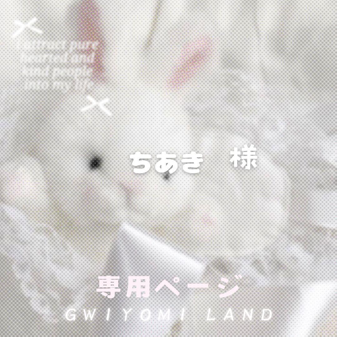 ちあき様専用ページ ちあきちゃんさま専用ページ ちあきのフリマアイテム一覧