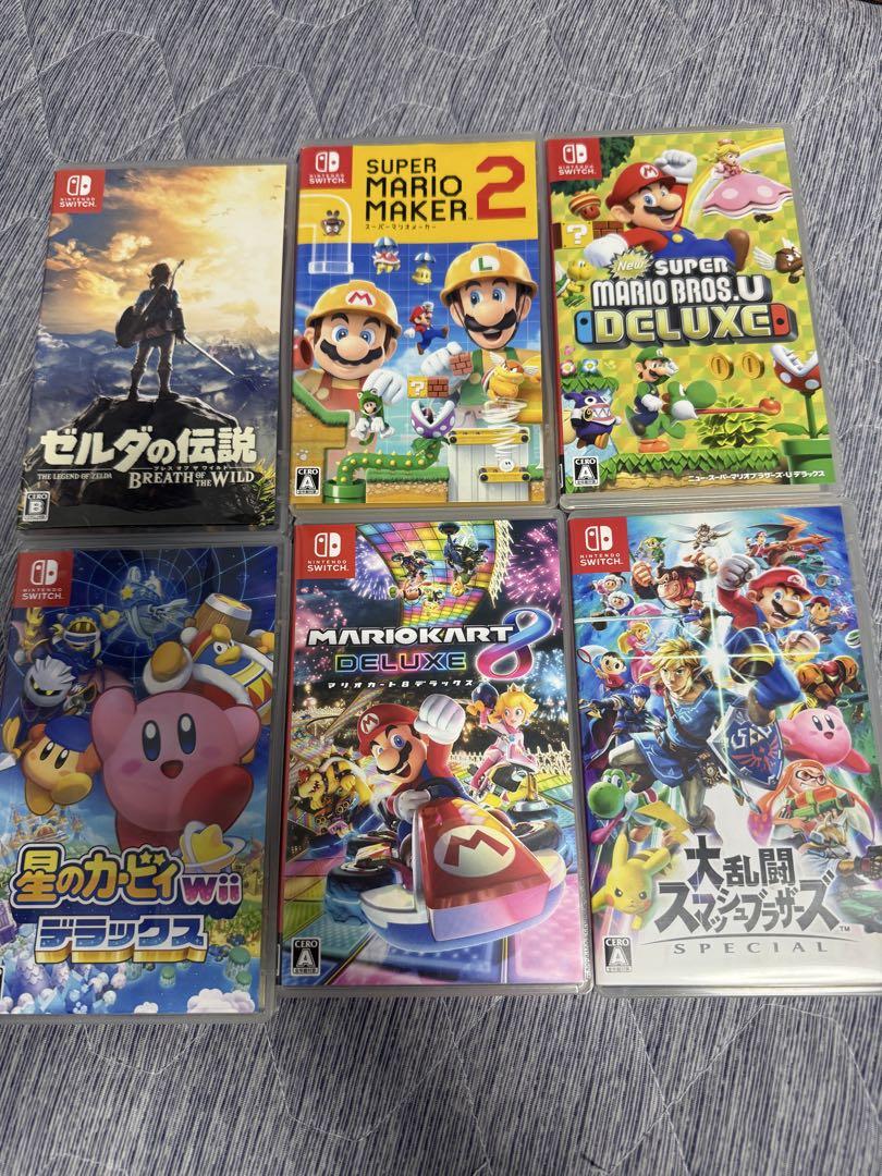 【まとめ売り・即発送】Switch人気ソフト詰め合わせ