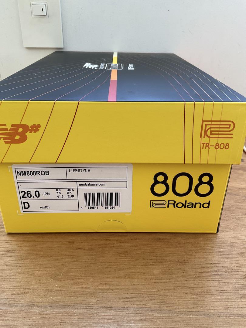 靴 Roland x New Balance NM808R TR-808 26cm