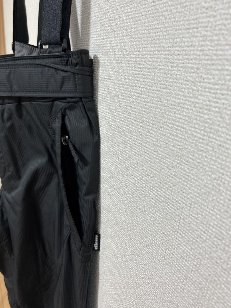 ellesse オレンジジャケットとパンツセット スキースノボーウェア Sメンズ