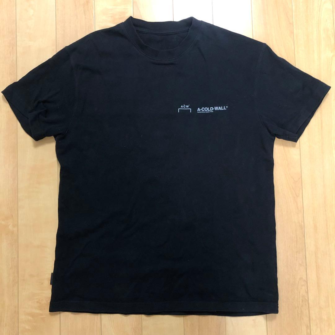 大注目】 A cold wall 半袖ロゴTシャツ Tシャツ/カットソー(半袖/袖