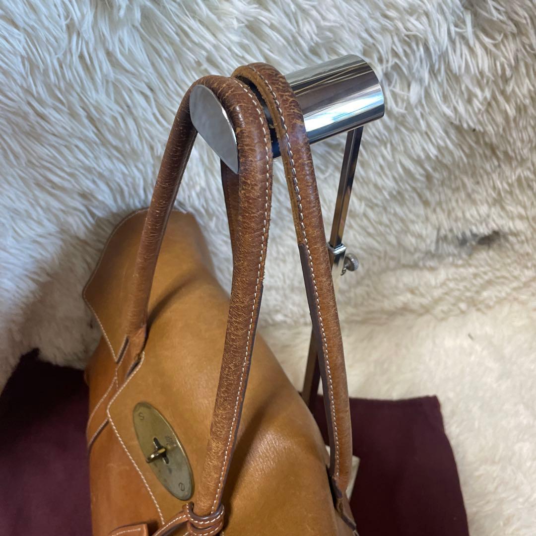 高級 マルベリー ベイズウォーター トートバッグ ブラウン ターン 高級 マルベリー ベイズウォーター トートバッグ ブラウン ターン