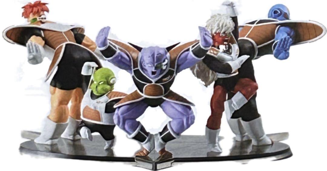 【新品、未開封】ギニュー特戦隊フィギュア5体セット THE-出陣-