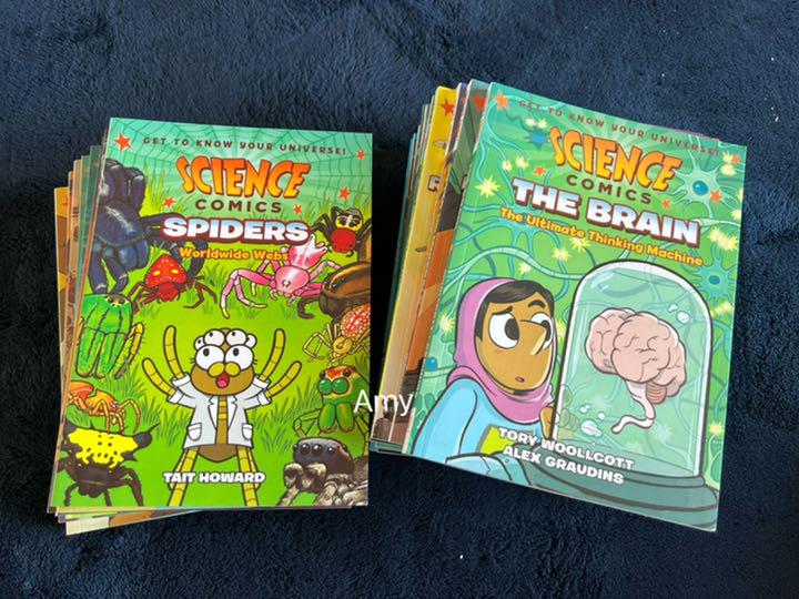 Science Comics 全ページカラー(22冊)