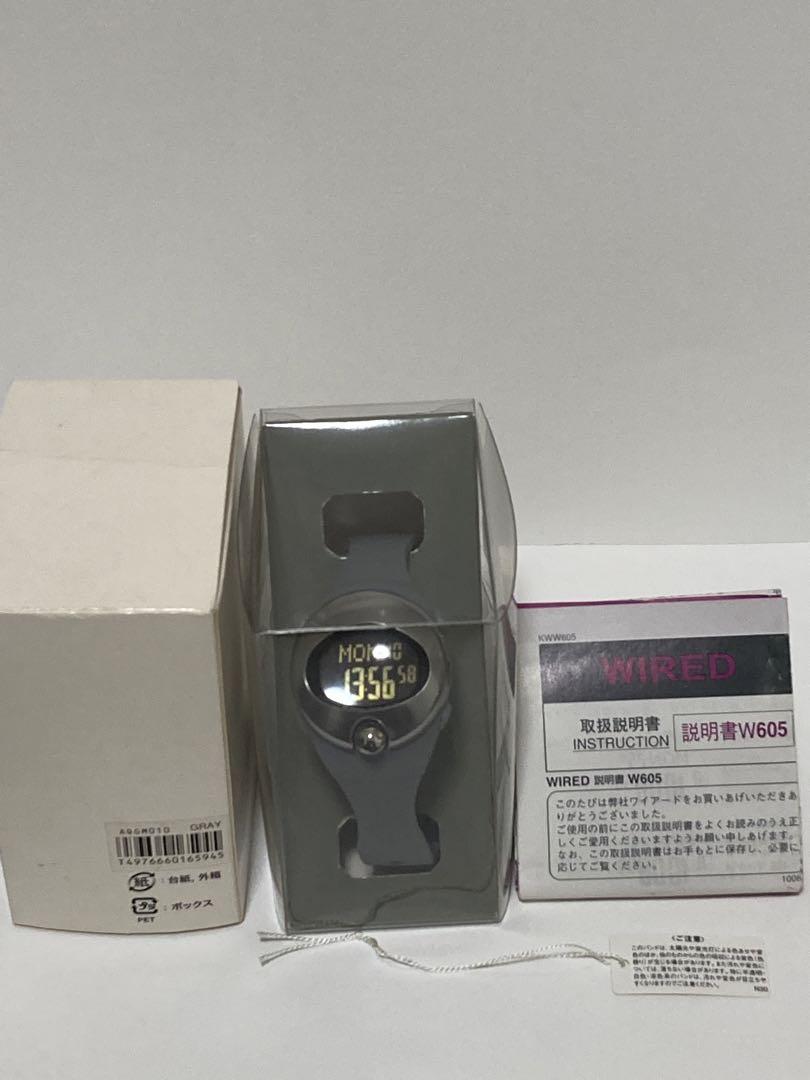 未使用seiko wired spoon グレー　デッドストック
