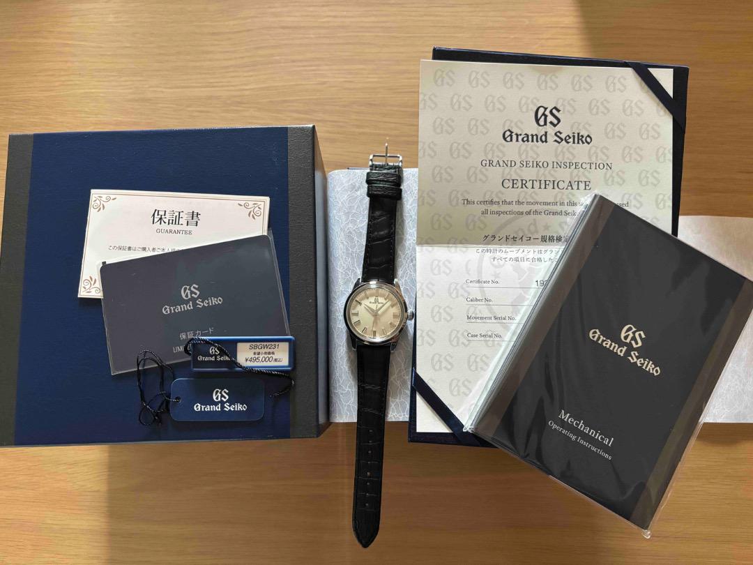 美品 Grand Seiko SBGW231 9S64 手巻き グランドセイコー
