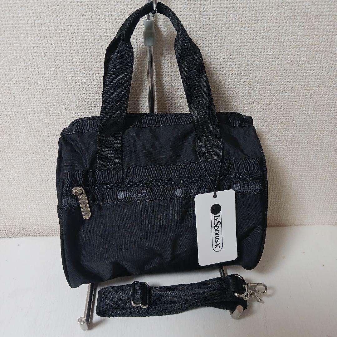 1452　レスポートサック　ボストンバッグ　ミニ　ブラック　タグ付き新品