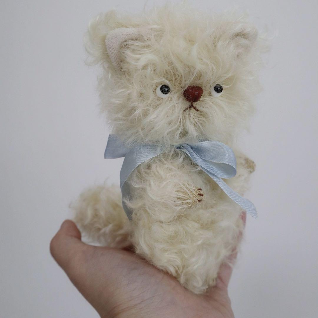 仔猫ミルクちゃん アーティストベア 海外作家様 ハンドメイド ぬいぐるみ