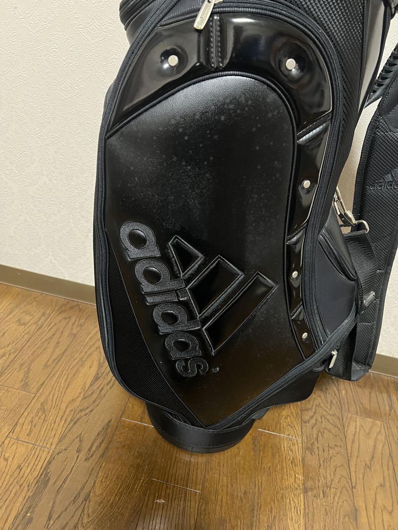adidas 黒 キャディバッグ