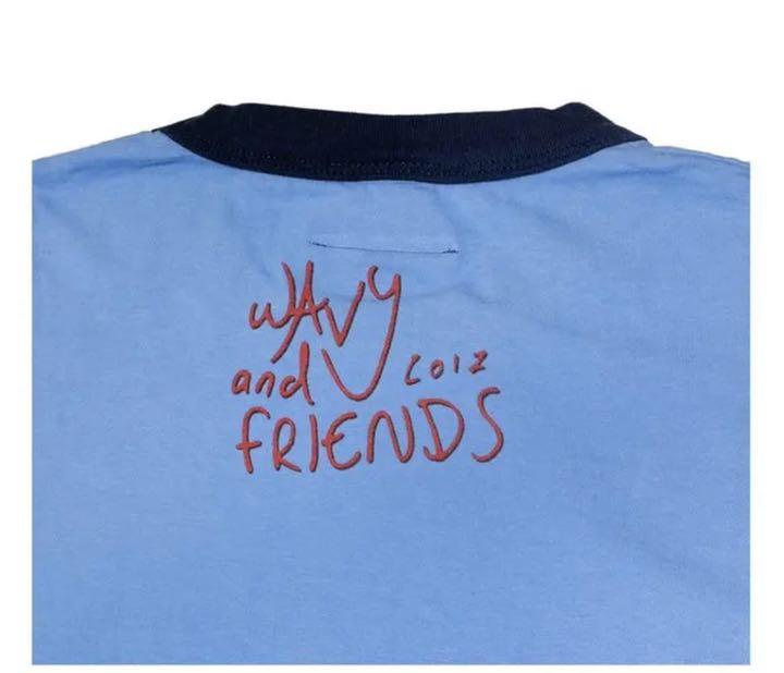 wavy L nubian 即発送可 u5F9J-m34011021038 friends tシャツ HOT格安