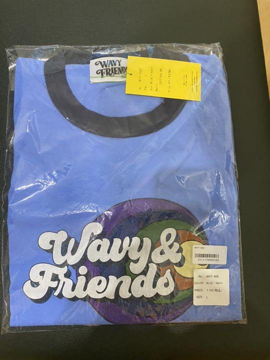 wavy L nubian 即発送可 u5F9J-m34011021038 friends tシャツ HOT格安