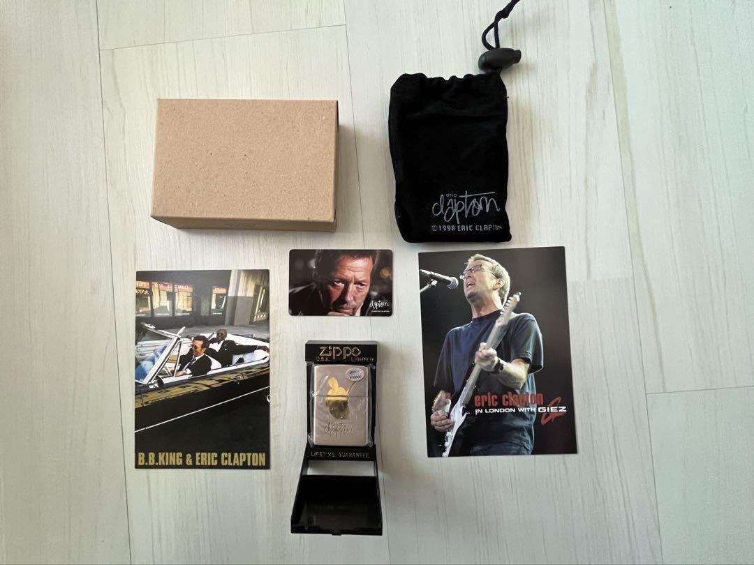 エリック・クラプトン 完品 zippo デットストック ライター 来日 レア物