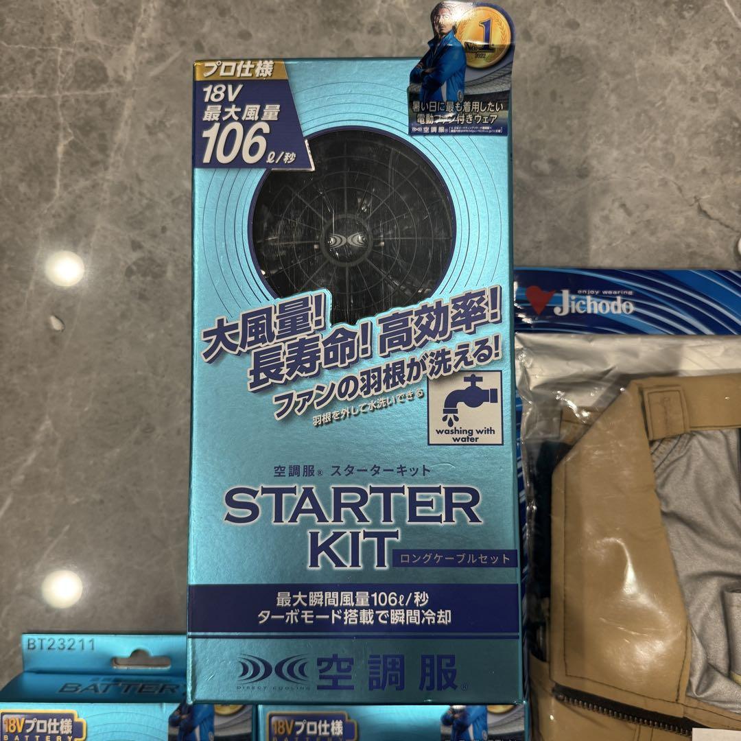 スターターキット 18V 最大風量106㎥/分 スターターキット 18V 最大風量106㎥/分（株式会社セフト研究所