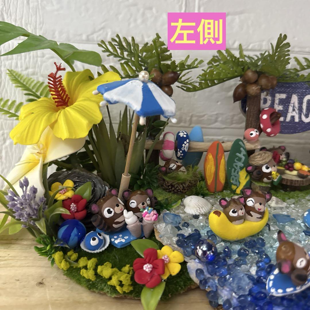 どんぐりアート♡2025年度夏　南国オブジェ♡