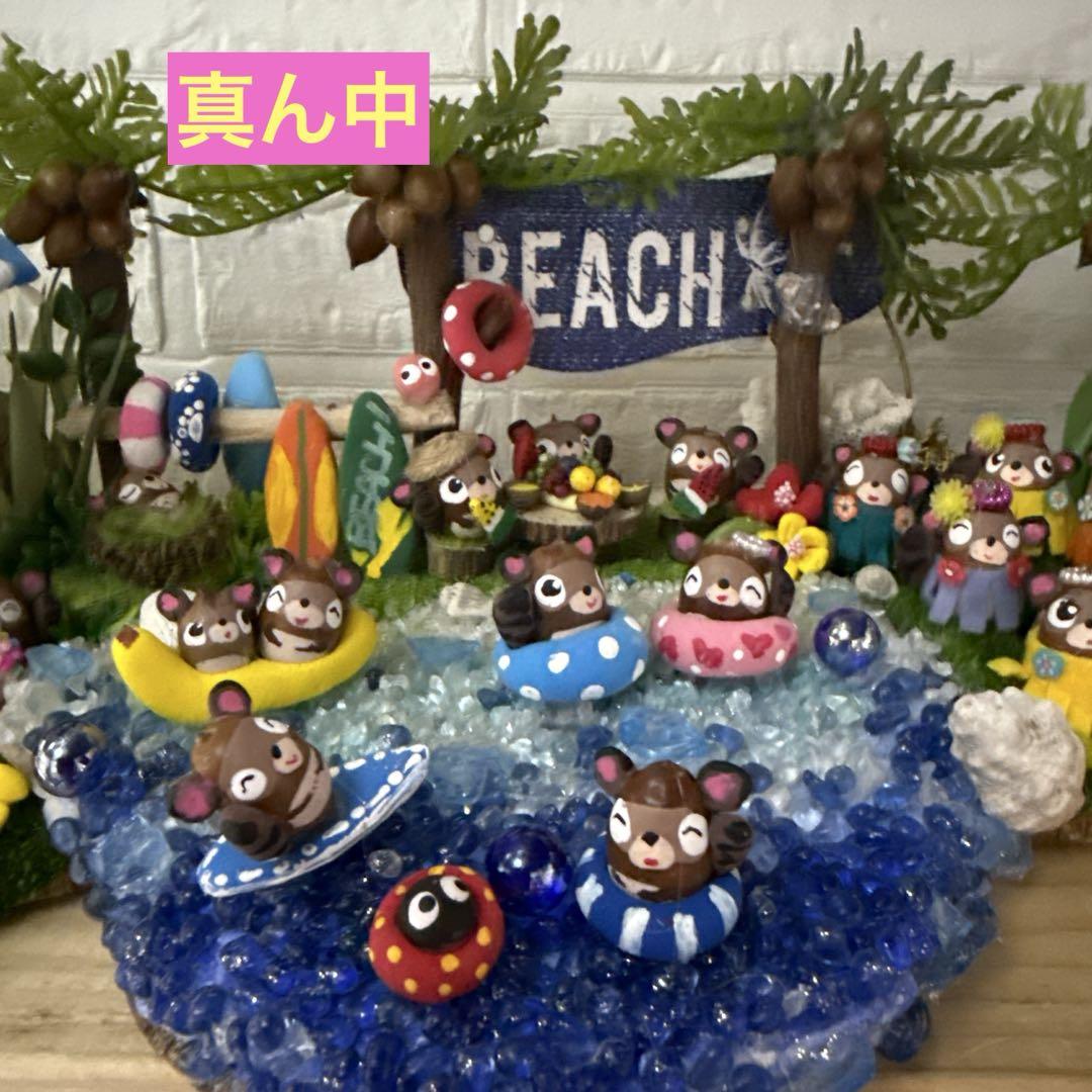 どんぐりアート♡2025年度夏　南国オブジェ♡