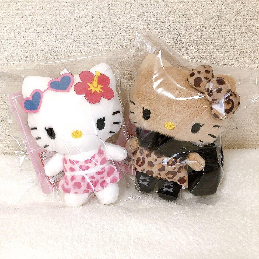 ハローキティ　アベイル　ヒョウ柄キティと水着キティ