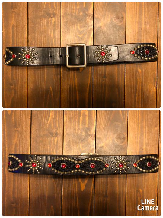 SALE限定SALE ⭐️希少⭐️HTC ⭐️Overlay Peanut Belt⭐️ スティングレイ⭐️32 rZnNC-m34015021865 特価安い