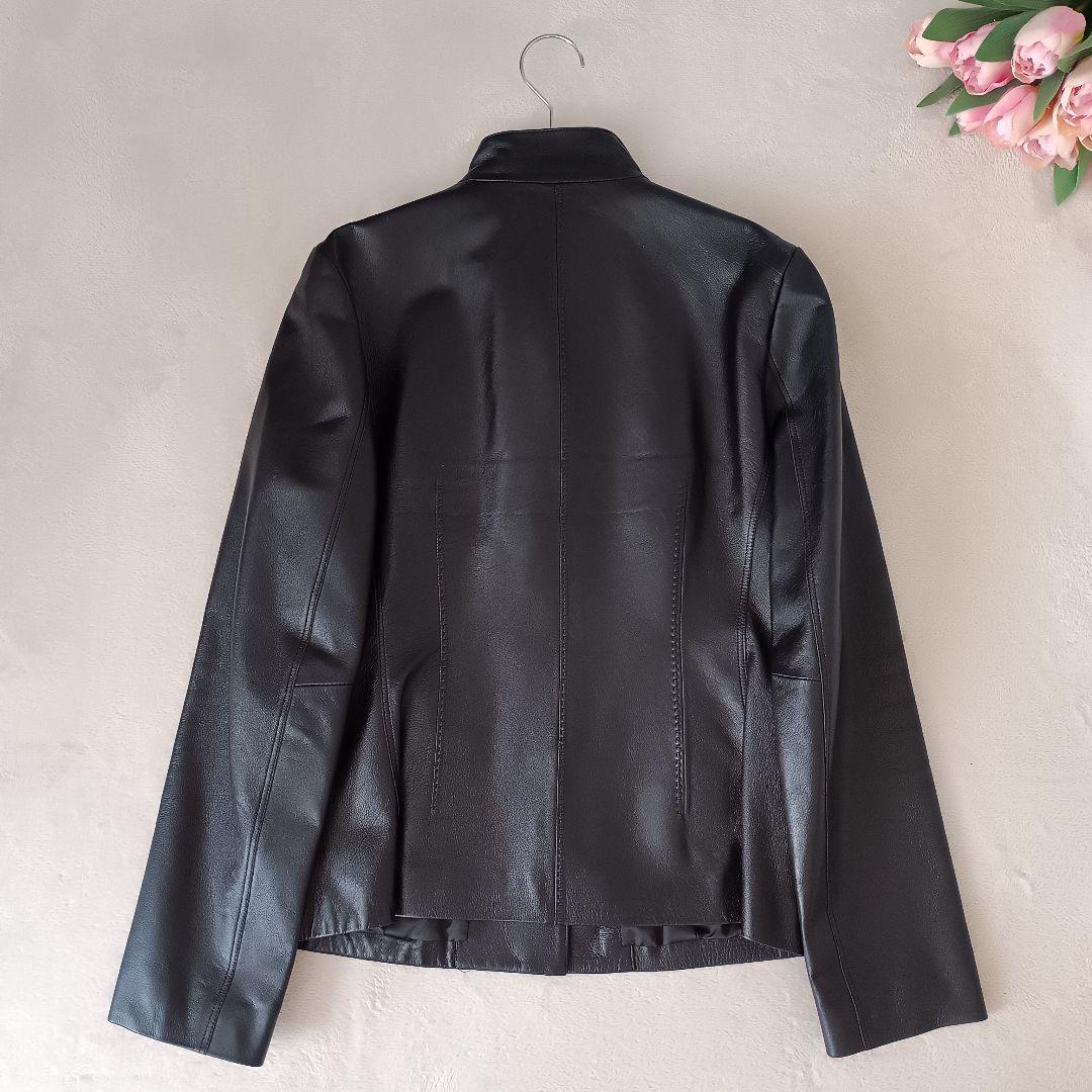 美品⭐️コムサデモード⭐️ ラム レザージャケット 革 大きいサイズ XL
