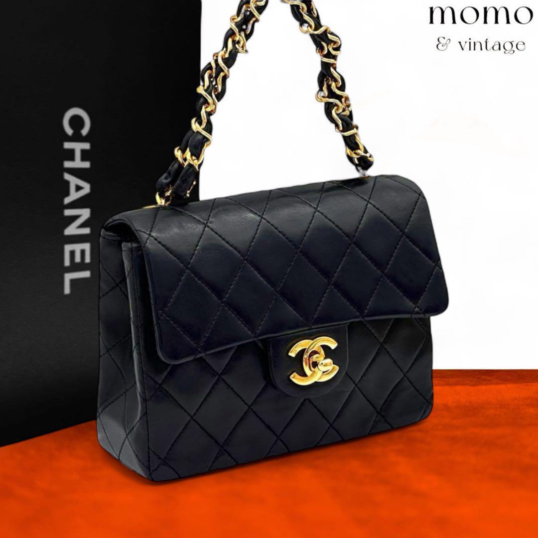 鑑定済正規品 CHANEL シャネル ミニマトラッセ ハンドバッグ 2