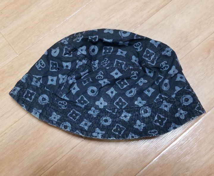 代引不可 STUSSY ステューシー モノグラム ハット レア?小さめサイズ USED. 5tokr-m34016780790 在庫爆買い