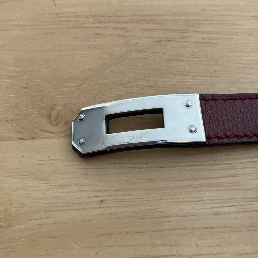 HERMES エルメス ケリー ドゥブルトゥール ブレスレット レザー