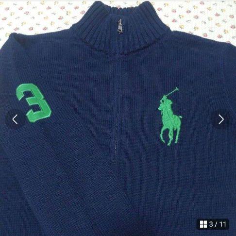 ⭐️vic様⭐️Ralph Lauren ビッグポニー セーター ボーイズ XL