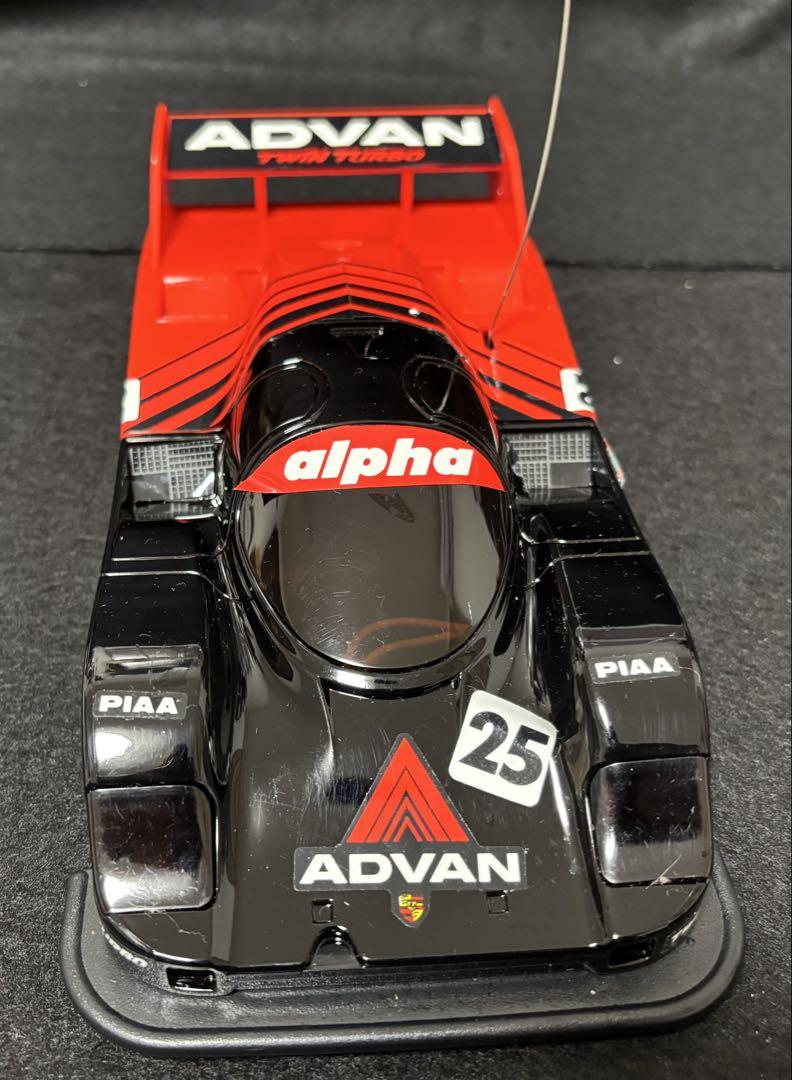 当時物昭和レトロBANDAI ラジコン アドバン ポルシェ - メルカリ