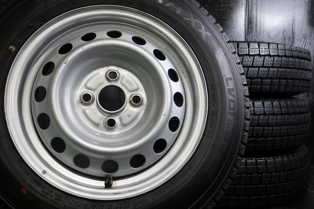 2024年 国産スタッドレス 155/80R14 LT トヨタ純正 プロボックス