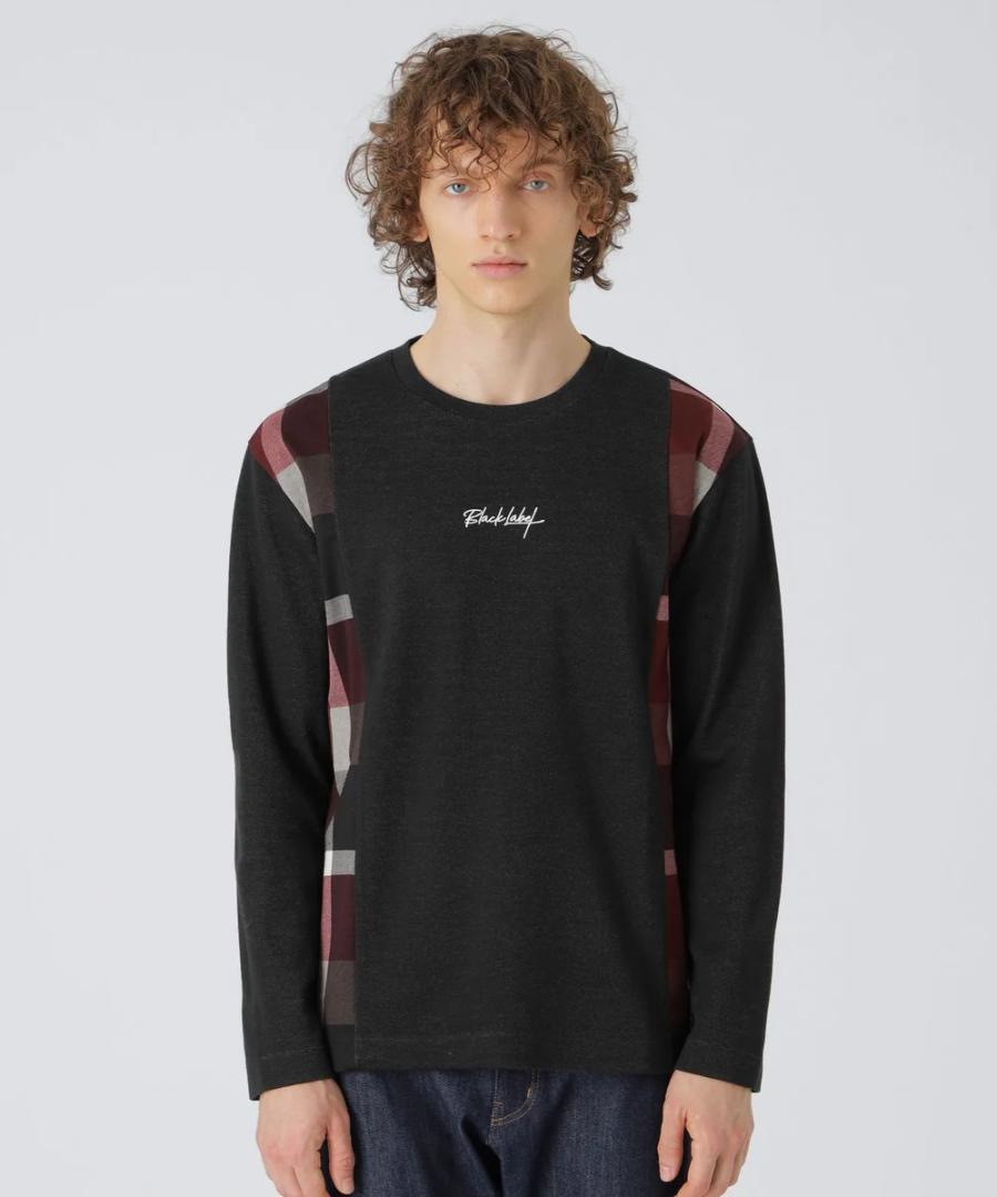 BLACK LABEL ブラックレーベル・クレストブリッジ チェックセーター