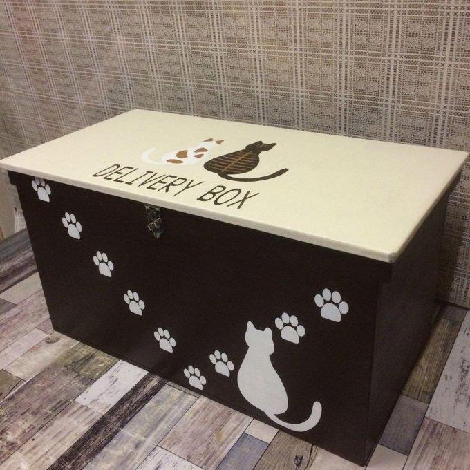 118《宅配BOX》蓋付き置き配BOX メールボックス 木箱 収納