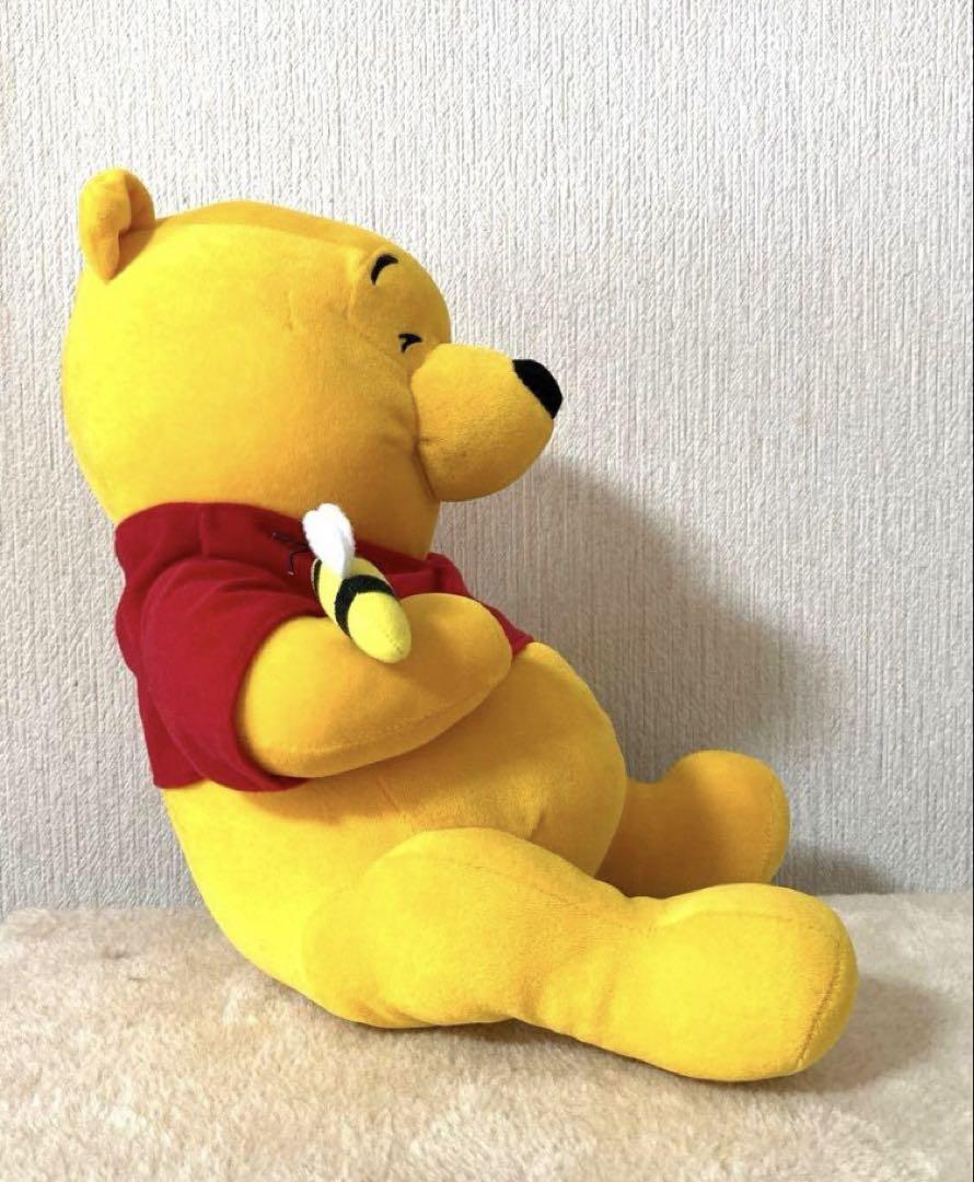 < 新品・未使用 > ディズニー くまのプーさん　ぬいぐるみ　 はちみつ　蜜蜂