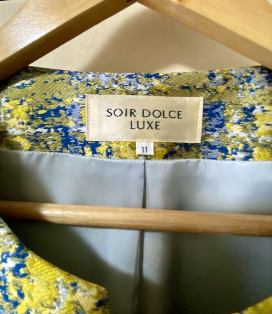 SOIR DOLCE LUXE テーラードジャケット 11号