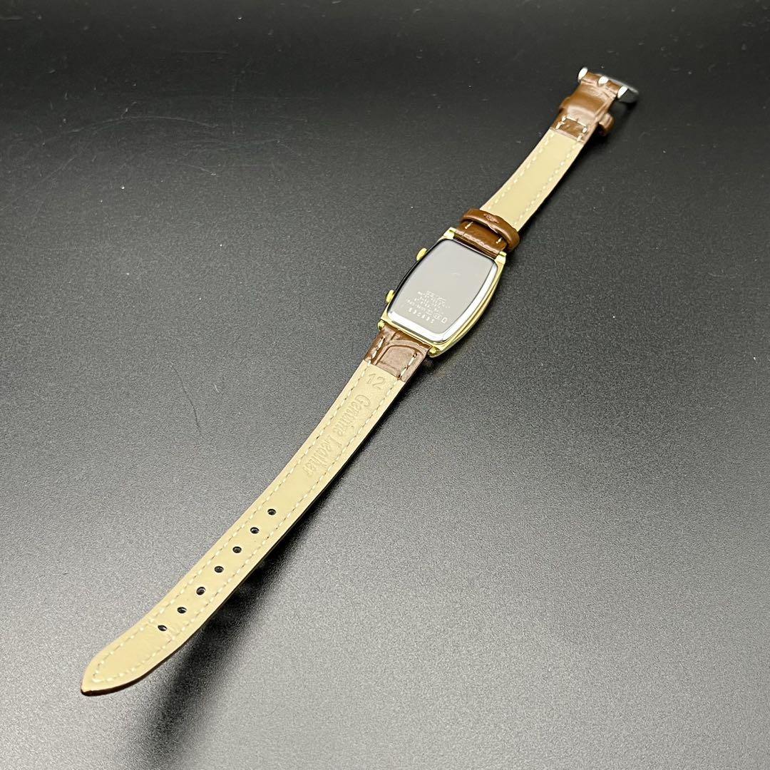 稼動 腕時計　SEIKO セイコー　ダブルフェイス　新品ベルト　新品電池　C05