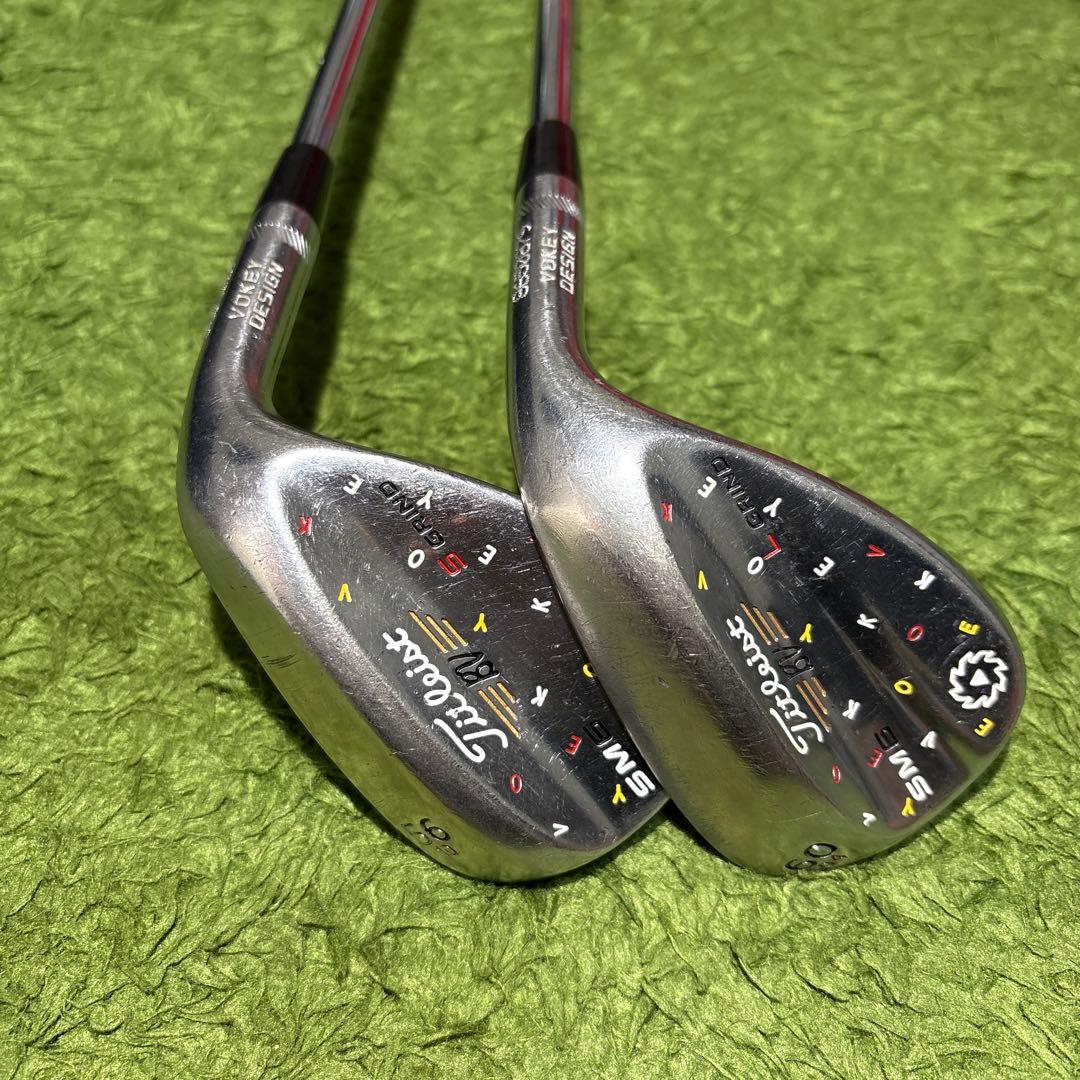 【希少】タイトリスト★SM6★ダンシングボーケイウェッジ★56°60°★ 【希少】タイトリスト★SM6★ダンシングボーケイウェッジ★56°60°★