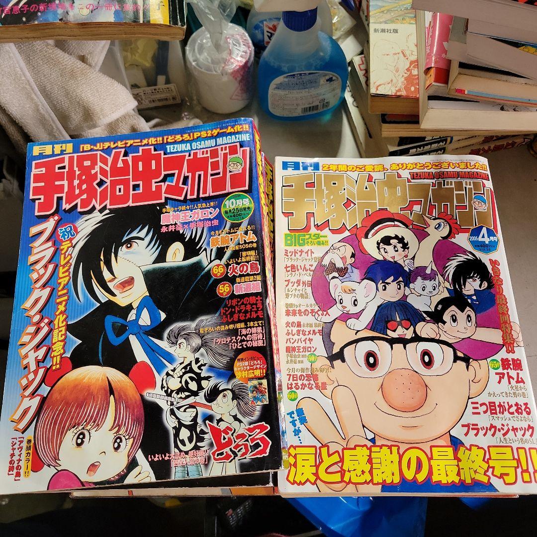 月刊手塚治虫マガジン、手塚治虫物語、他